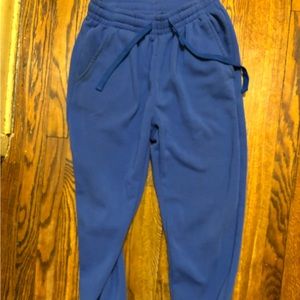 Blue wearlink sweatpants